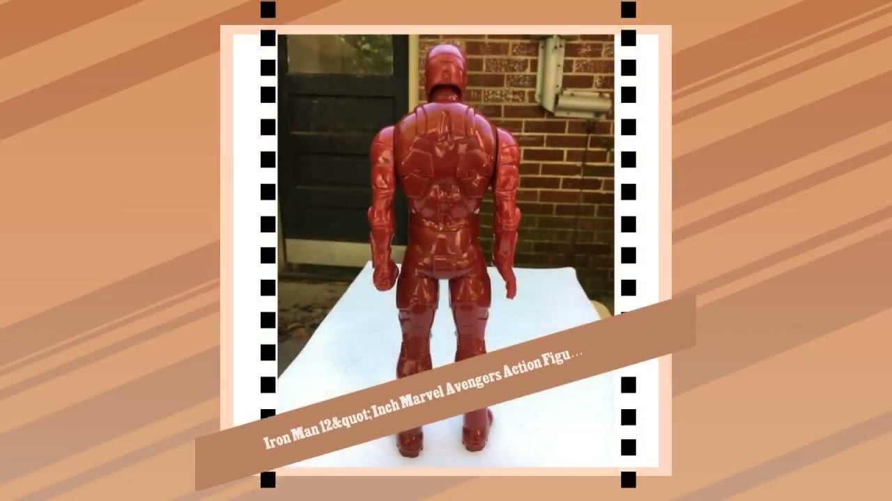 Iron Man 12" Inch Marvel Avengers Action Figure Hasbro Hero Toy from 2013 смотреть онлайн