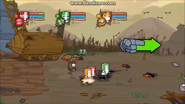 CRASH TO THE PAST - Castle Crashers Episode 1 смотреть онлайн