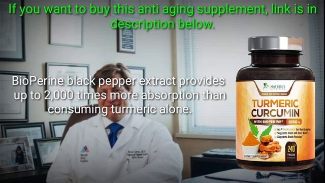 Anti aging supplements | Curcumin | Collagen | Resveratrol | Coq10 | Rhodiola смотреть онлайн