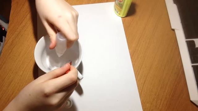 Делаю слайм из клея луча 😱 смотреть онлайн