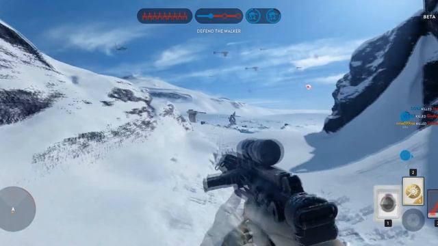 Играем в StarWars BattleFront 2015 Beta смотреть онлайн
