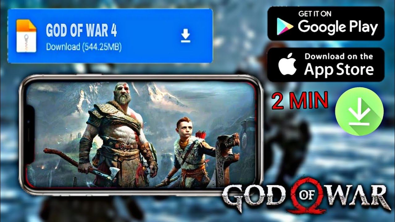 HOW TO DOWNLOAD GOD OF WAR 4 ON YOUR ANDROID DEVICE || #godofwar смотреть онлайн
