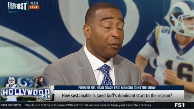 First Things First 10.03.18 | How sustainable os Jared Goff's dominant to the season смотреть онлайн