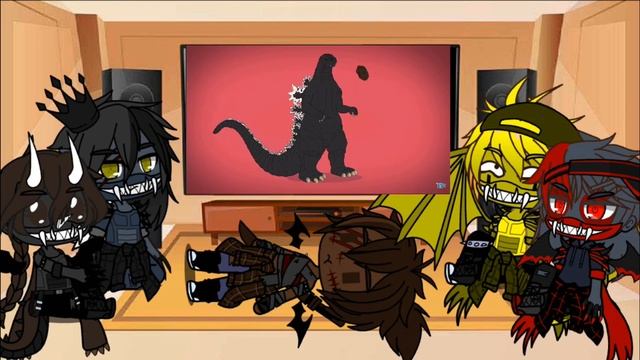 The kaiju react to The Evolution of Godzilla (Animated) | Gacha club смотреть онлайн