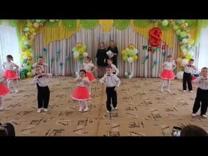 Современный танец "Я у папы с мамой самый, самый" старшая группа "Сказка" детского сада