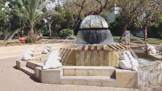 Холон. Парк Герцель (Gerzl Garden, Holon city). חולון смотреть онлайн