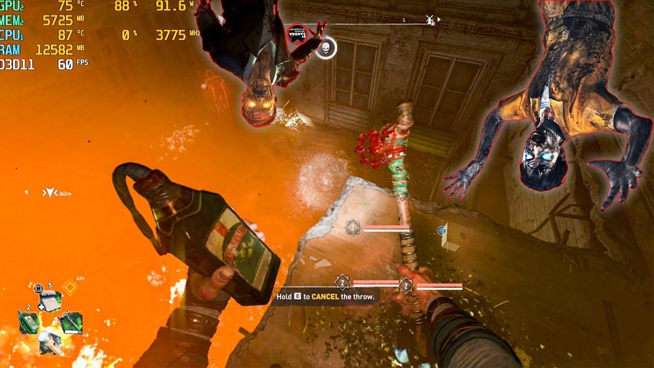 Burning Zombies Alive | DYING LIGHT 2 | ACER NITRO 5 | RTX 3060 | RYZEN7 5800H | 2022. смотреть онлайн