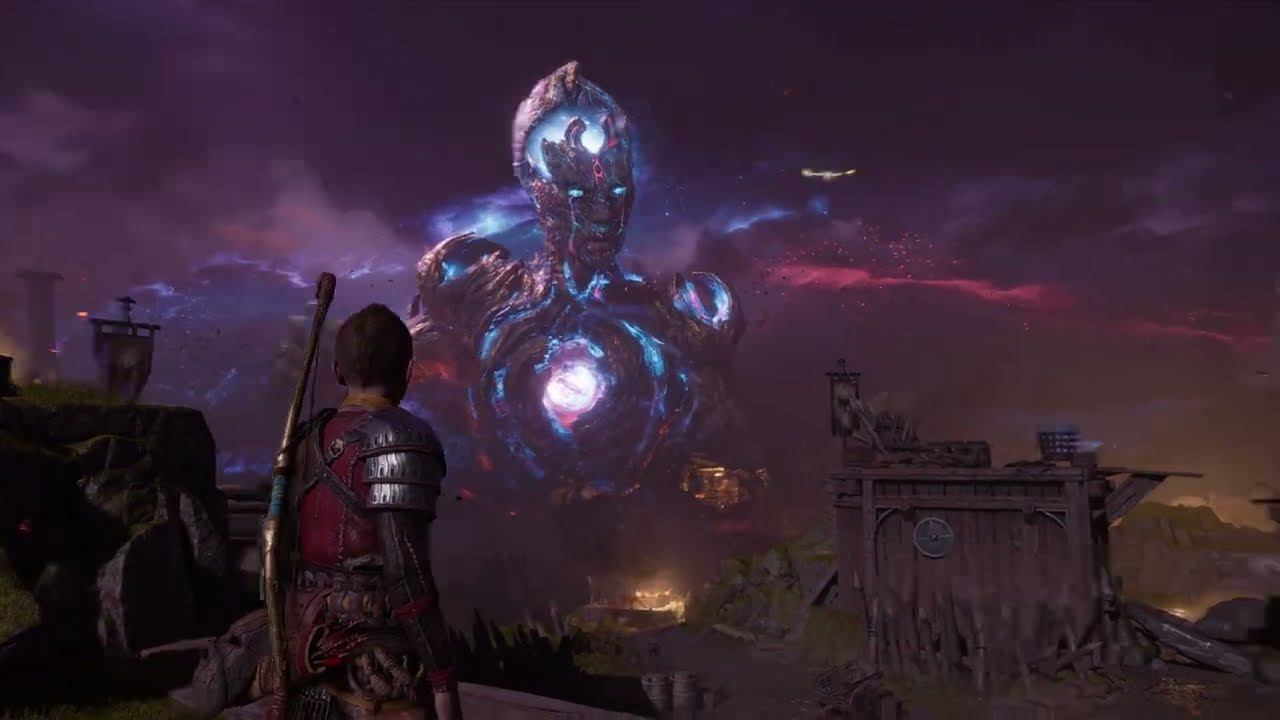 God of War Ragnarok - Realms at War: Protect The Refugees: Ragnarok In Distance, Bear Transformatio смотреть онлайн
