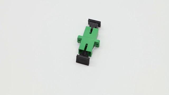 Simplex Single Mode SC APC Fiber Optic Adapter With flage detail display смотреть онлайн