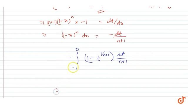 `1=int_0^1x(1-x)^n` смотреть онлайн