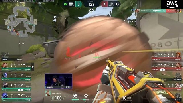 [FR] LOUD vs. EG - VALORANT Masters Tokyo - Map 1 - Playoffs смотреть онлайн