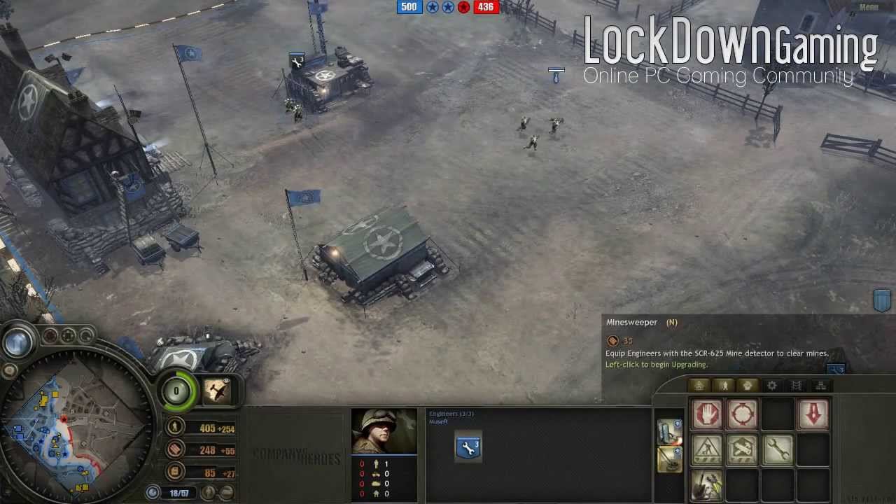 Company of Heroes Co-Op with Sporkies! смотреть онлайн