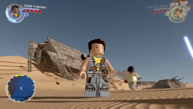 Rowan And Zander Freemaker Free Roam LEGO Star Wars The Force Awakens смотреть онлайн