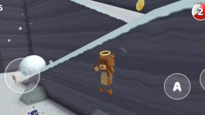 Огромный олень в снежной локации в Super Bear Adventure!!! Часть2