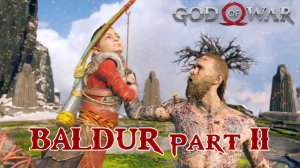 ►Кратос спасает Атрея от Бальдра◄  Ω God of War Ω 2018