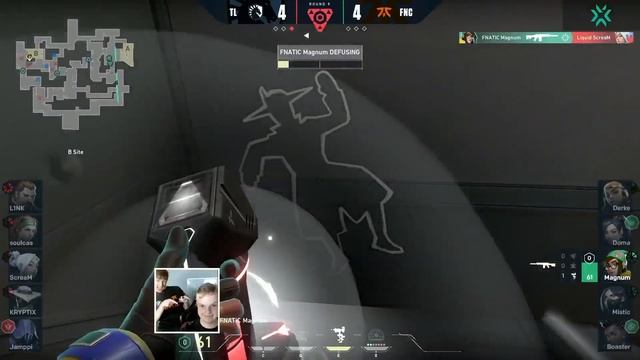 Magnum vs Scream | Sick clutch | FNATIC vs Team Liquid - Challengers EU - Week 2 Main Event - Day 4 смотреть онлайн