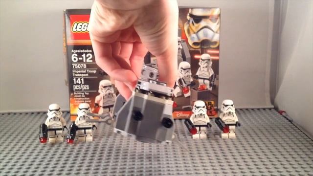 Lego Star Wars Imperial Troop Transport 75078 Review смотреть онлайн