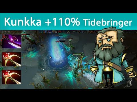 Dota 2 Mid Kunkka Tidebringer | Дота 2 Адмирал Кунка смотреть онлайн