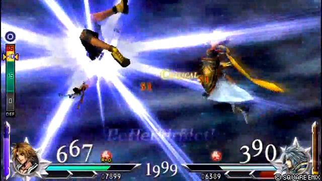 Dissidia 012 [duodecim] - Local Adhoc - Tidus (Dread) Vs. Warrior Of Light (ewan08)