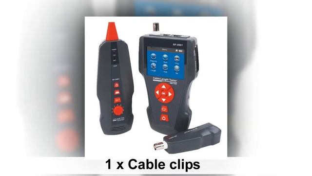 NF 8601 Multi functional Network Cable Tester LCD Cable length Tester Breakpoint Tester смотреть онлайн