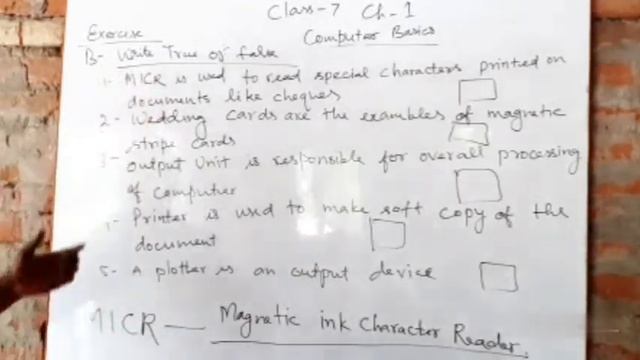 Class 7 Computer Part 3 IBasic Computer IExercise True/False Tick Correct Answers IComputer Tutoria смотреть онлайн
