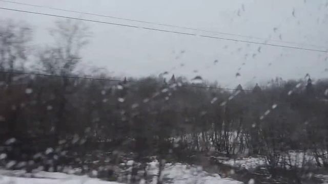 Поезд № 30 Калининград-Москва От 386-го километра в сторону Москвы - 6 января 2018 смотреть онлайн