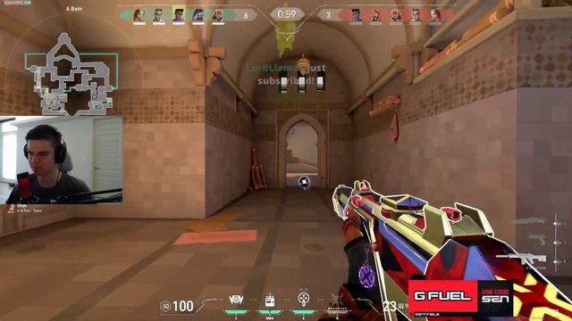 SEN Sick RAZE BIND VALORANT RANKED GAMEPLAY [Full Match VOD] смотреть онлайн