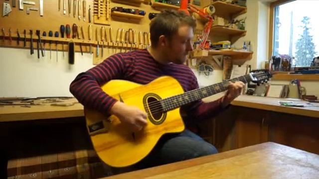 valse test guitare jazz manouche Florian Jégu смотреть онлайн