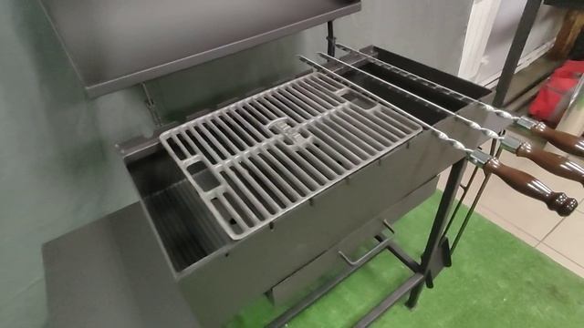 Мангал-гриль Барбекю 400 смотреть онлайн