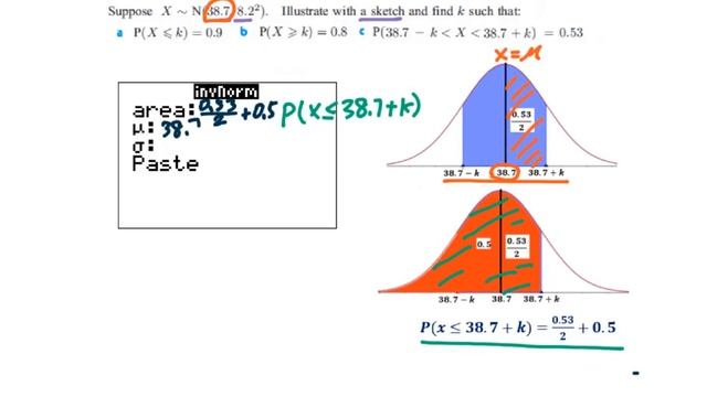 6.13(3) Finding k value of Normal Distribution смотреть онлайн