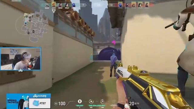 C9 TenZ VALORANT REYNA GAMEPLAY!!! (Twitch Moments) смотреть онлайн