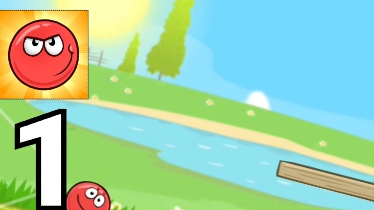 Reb Ball - Gameplay Walkthrough Part 1 - Levels 1-8 смотреть онлайн