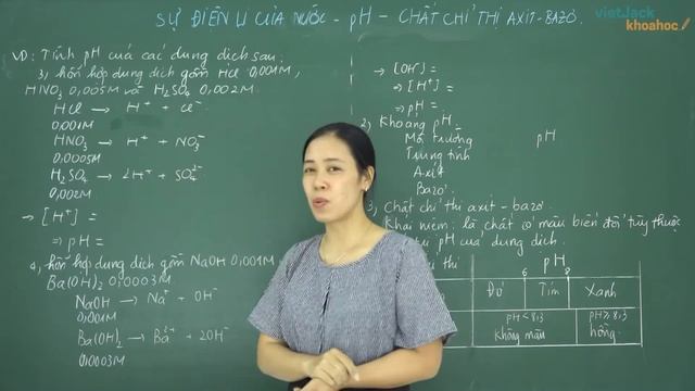 Sự điện li của nước pH Chất chỉ thị axit bazơ - Hóa 11 - Cô Lê Thúy Hằng 2020 (DỄ HIỂU NHẤT) смотреть онлайн