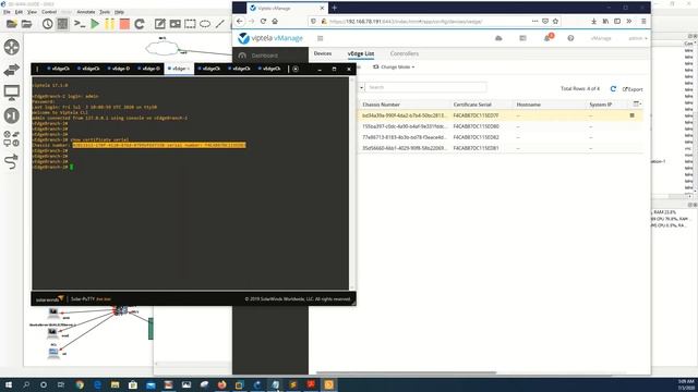 Cisco SD-WAN 300-415 GNS3 LAB - v2 Session 7 : Control plane setup - WAN Edge List смотреть онлайн
