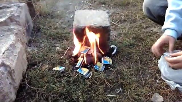ПОДЖОГ 1000 СПИЧЕК!!! смотреть онлайн