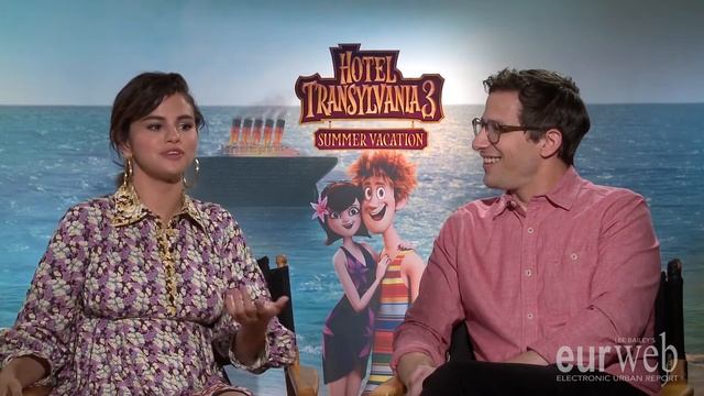 Selena Gomez Hotel Transylvania 3 Summer Vacation Interview смотреть онлайн