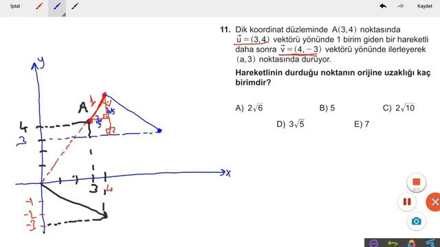 12+GEOMETRİ MEB KAZANIM TESTİ YGS HAZIRLIK DOĞRU DÜZLEM VEKTÖRLER TEST 35AC смотреть онлайн