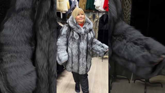 Шубы из чернобурой лисы смотреть онлайн