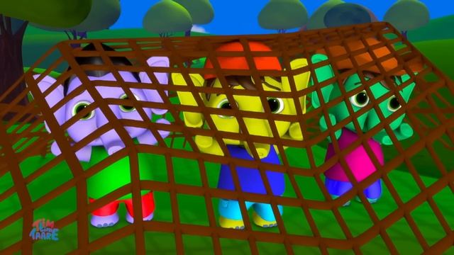 एक मोटा हाथी, EK Mota Hathi, Hindi Nursery Rhyme for Kids смотреть онлайн