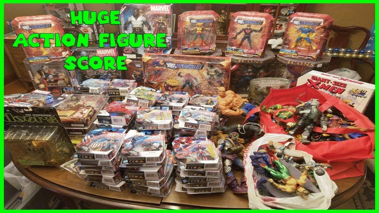 THE BIGGEST ACTION FIGURE SCORE ON YOUTUBE смотреть онлайн