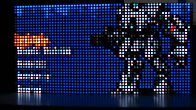 "Overdrive" by Titan - Sega MegaDrive Demo on 2048 WS2801 RGB LED Matrix HD смотреть онлайн