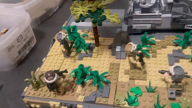 Der Abfang des Imperialen Konvoi's | Star Wars Moc смотреть онлайн