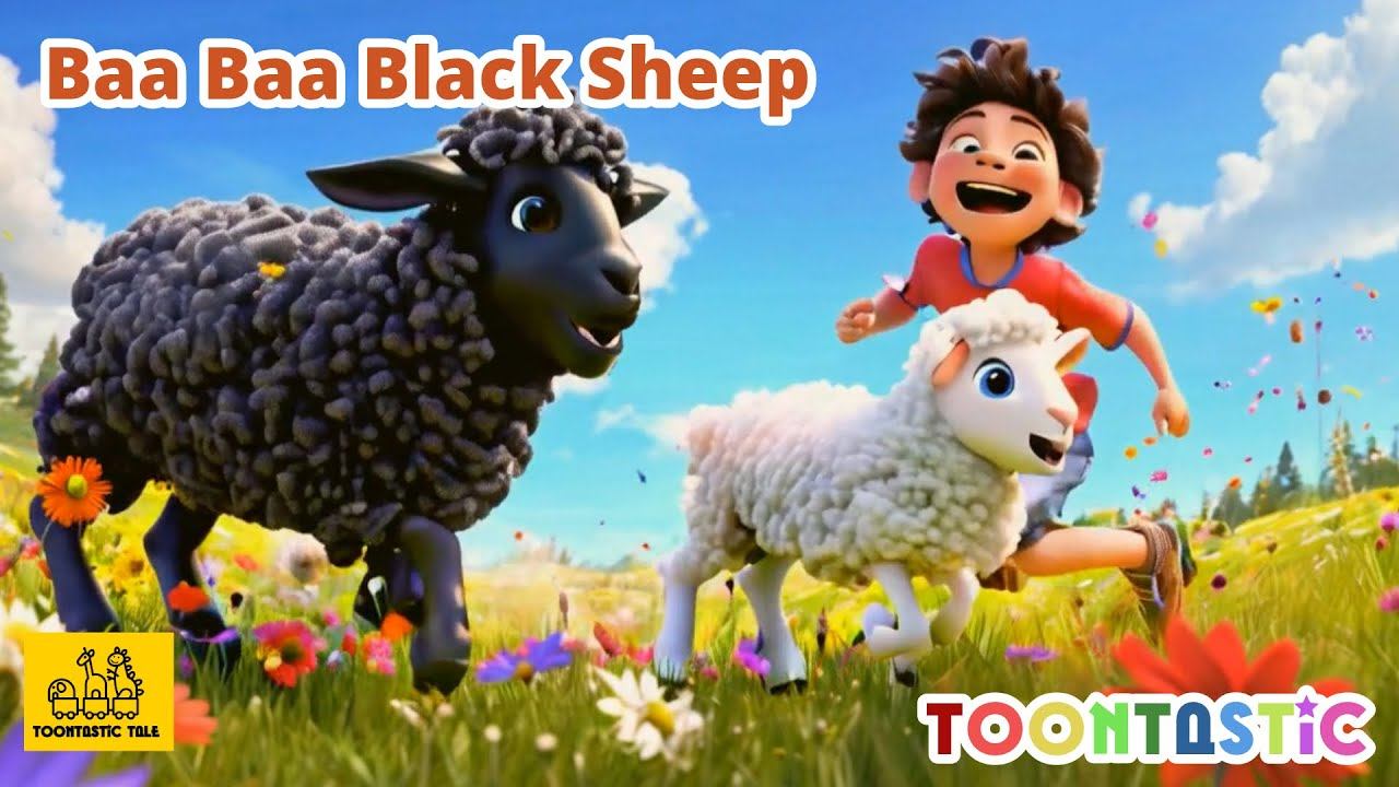 Baa Baa Black Sheep -Nursery Rhyme For Kids | Kids Songs #nurseryrhymes #cartoon #rhymesforkids