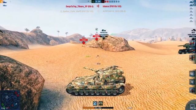 7 КВ 2 vs 2 FV215B 183 смотреть онлайн