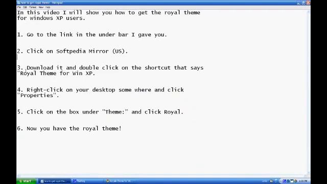 How to Get the Royal Theme for Windows XP смотреть онлайн