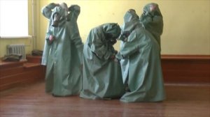 Одевание ОЗК