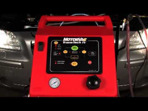 MotorVac TransTech IV ATF Exchanger - Drain Pan Procedure 1-800-841-8810 смотреть онлайн