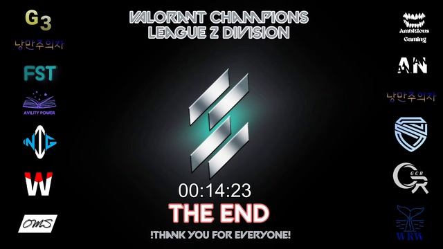 Good Bye, VALORANT Champions League 2 [ 마지막 라이브, VCL 2부 리그 서버 폐쇄 카운트 다운 ] смотреть онлайн