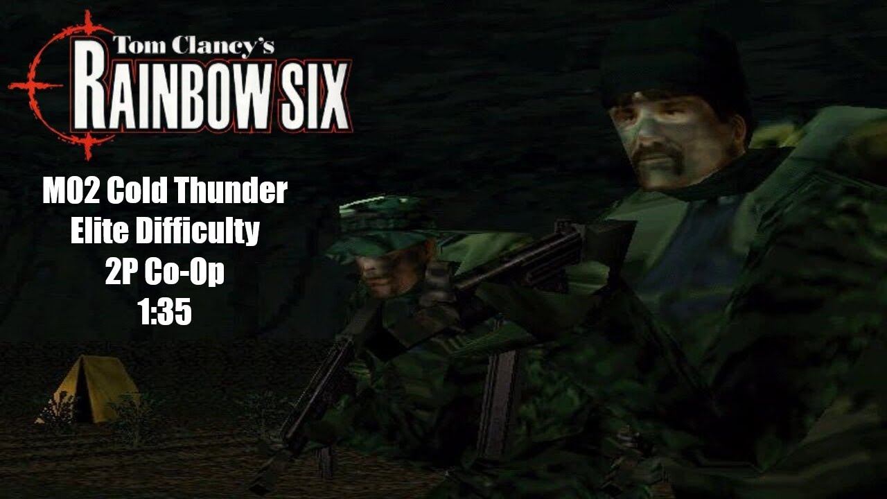 Rainbow Six (1998) - M02 Operation Cold Thunder Co-Op Speedrun (Elite) - 1:35 (World Record) смотреть онлайн