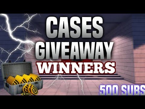 Giveaway Winners 500 Subs! Critical Ops Cases смотреть онлайн